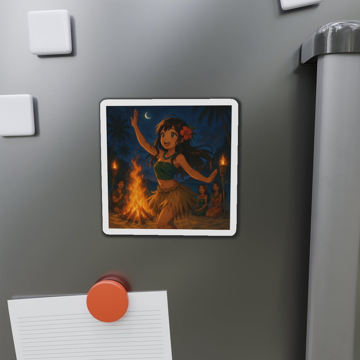 Cultural dancing magnet