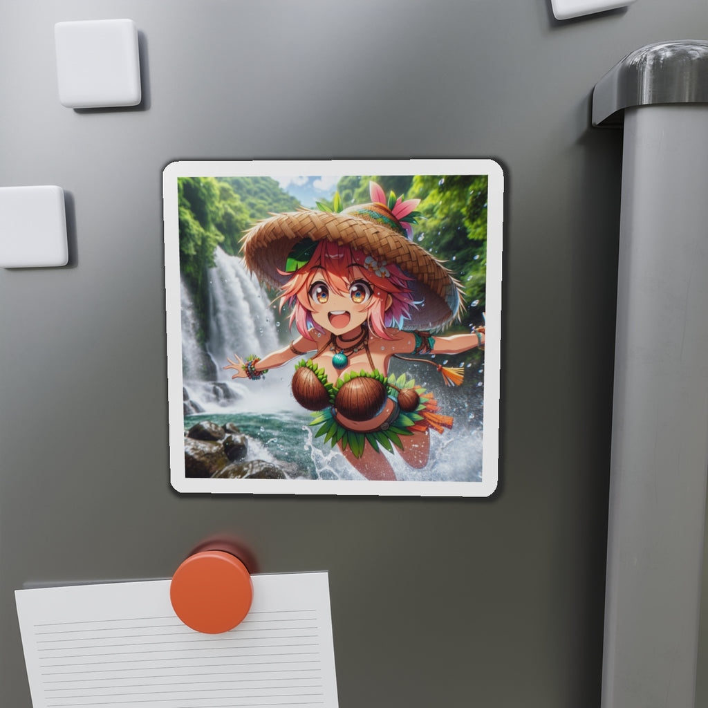 Waterfall playing - Island Girl