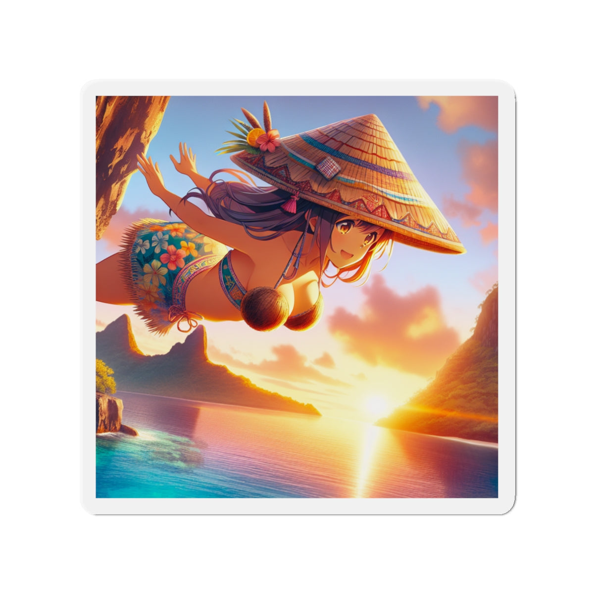 Tropical Adventure Magnet - Guma Mamalak