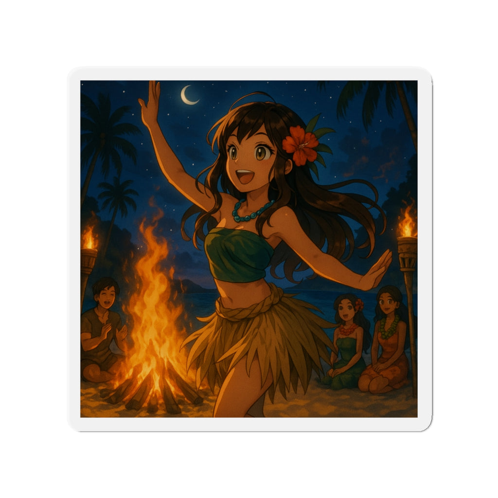 Cultural dancing magnet