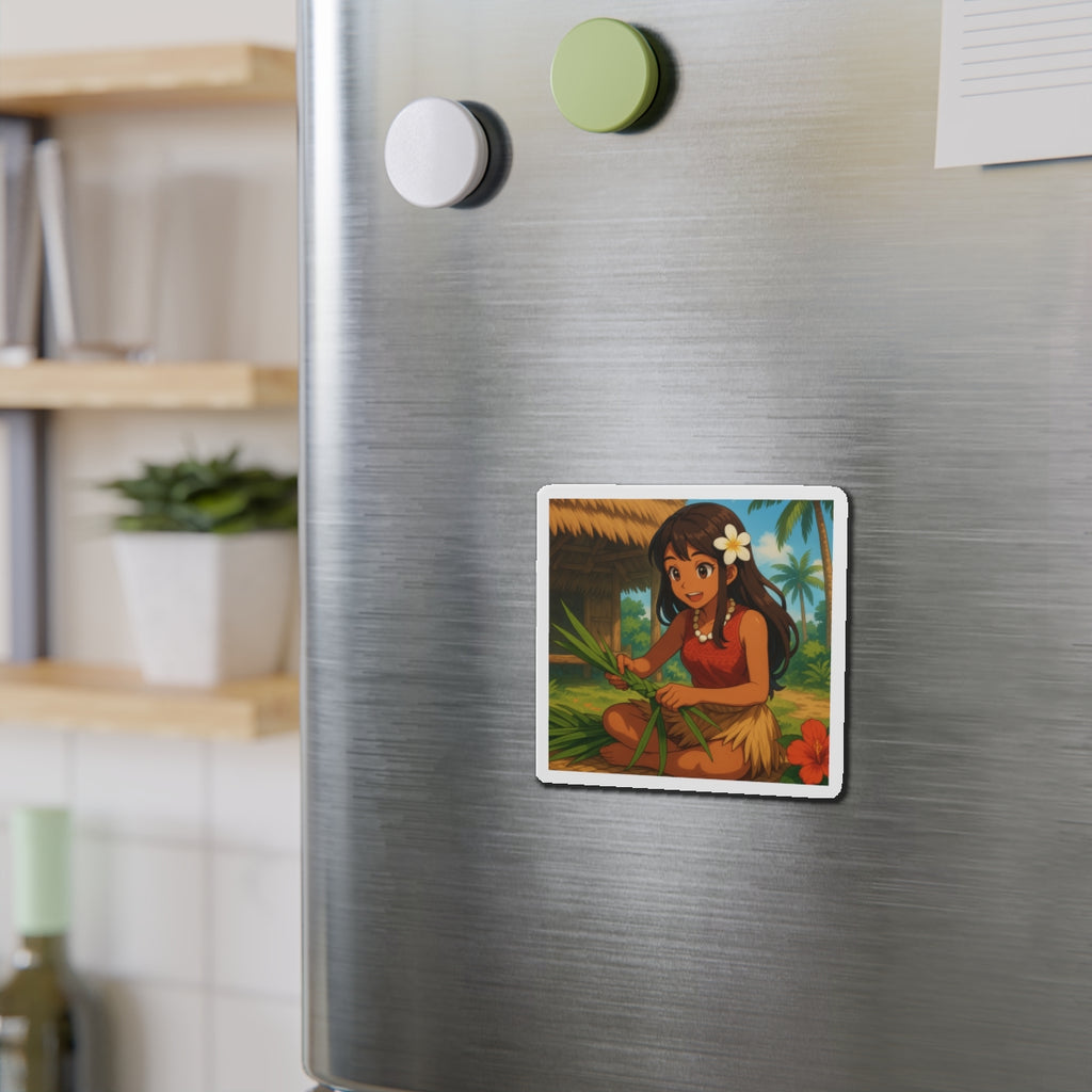 Weaving practice magnet