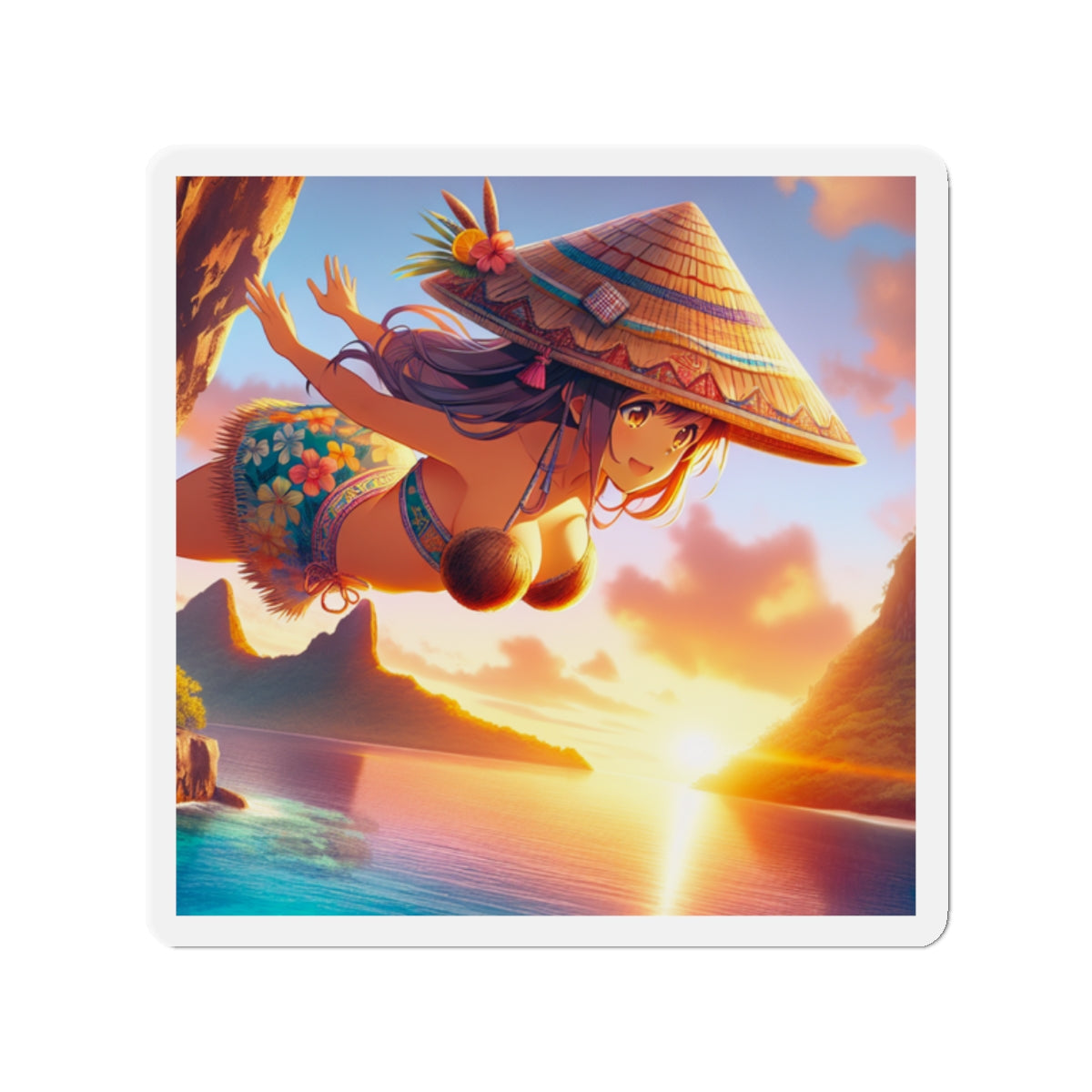 Tropical Adventure Magnet - Guma Mamalak