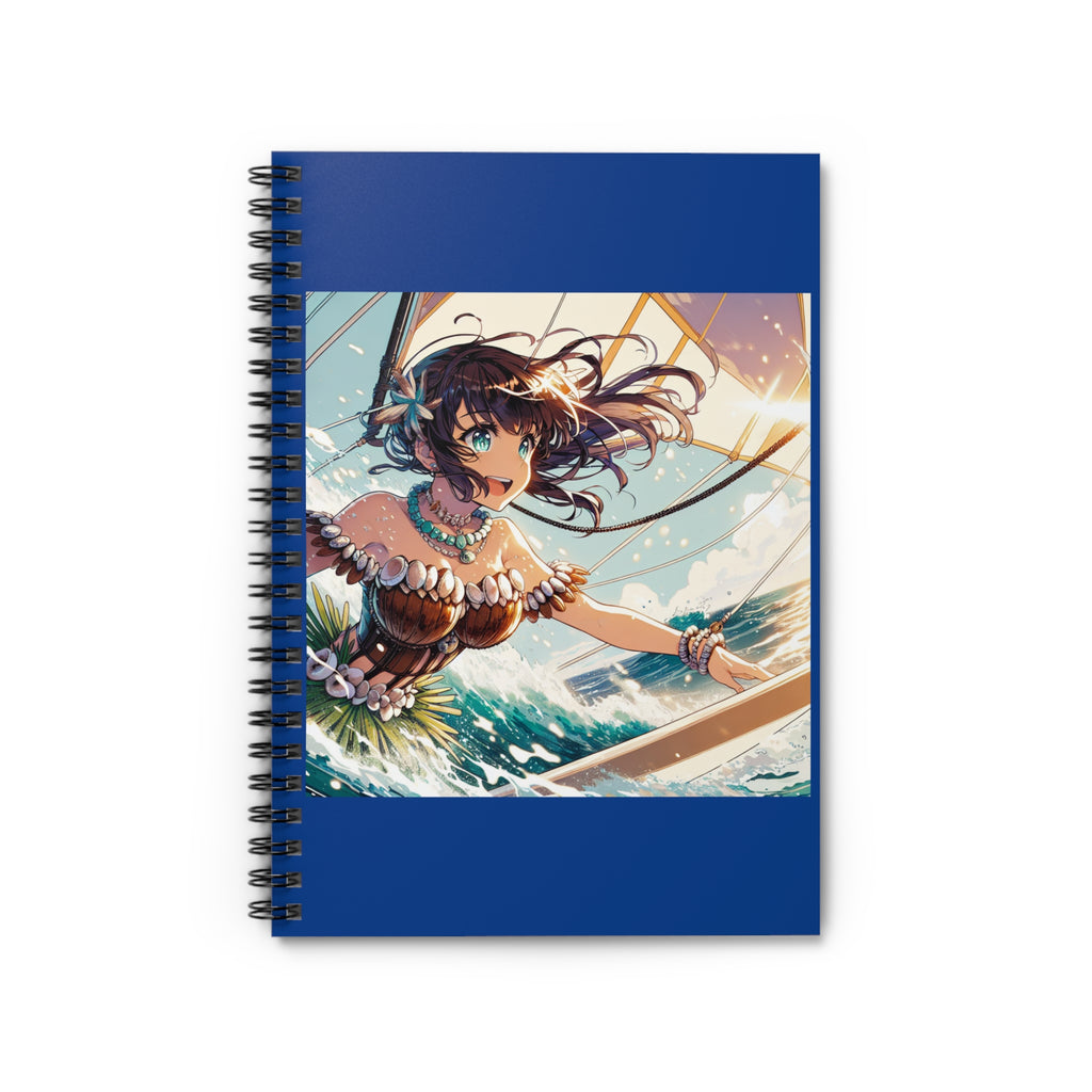 Island Strength spiral notebook