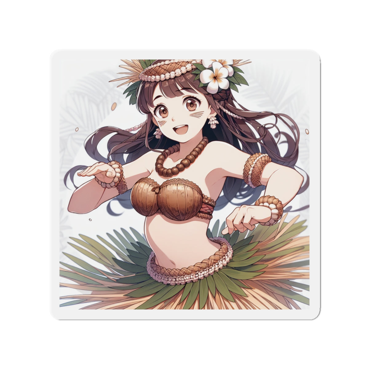Hula Girl Magnet