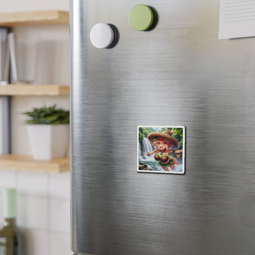 Waterfall playing - Island Girl