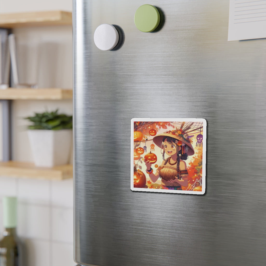 Island Holiday Series Magnet - Halloween