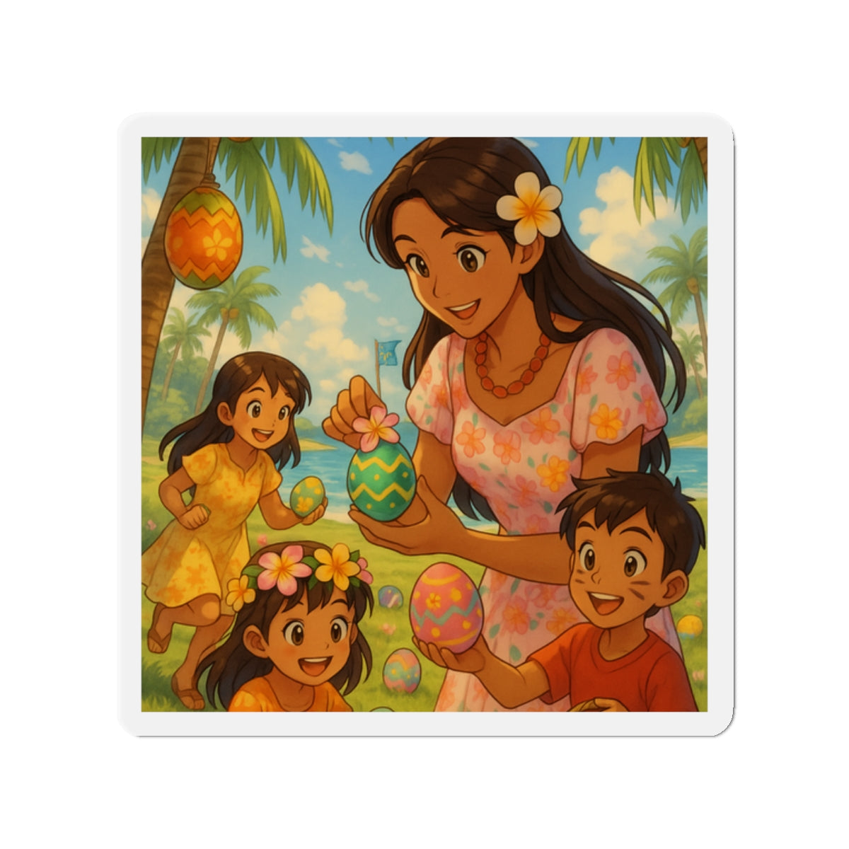 Chamorro Easter Magnet