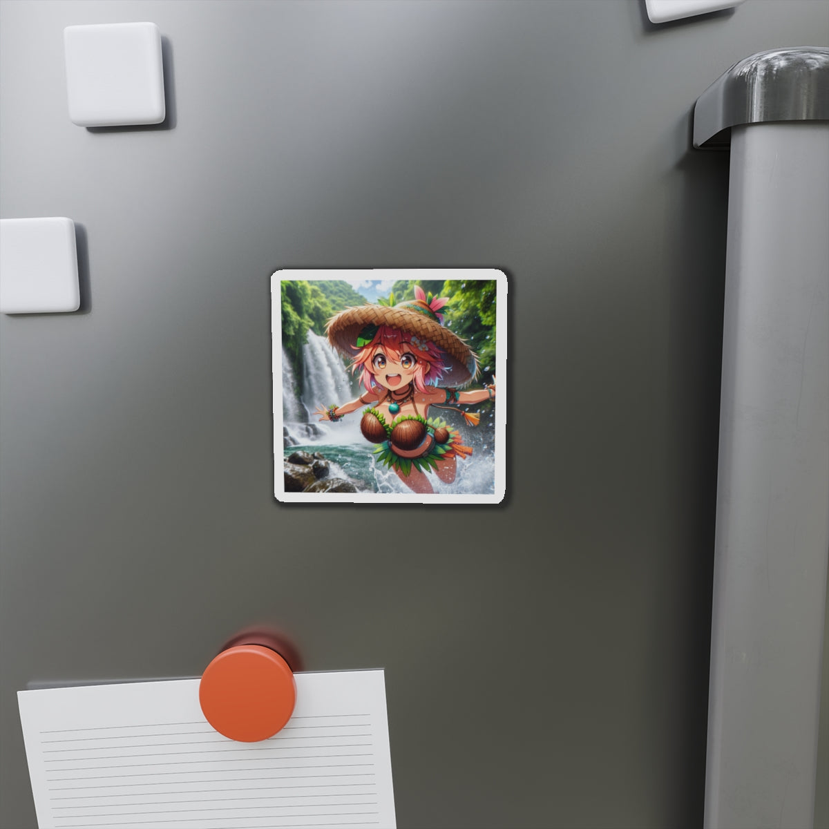 Waterfall playing - Island Girl