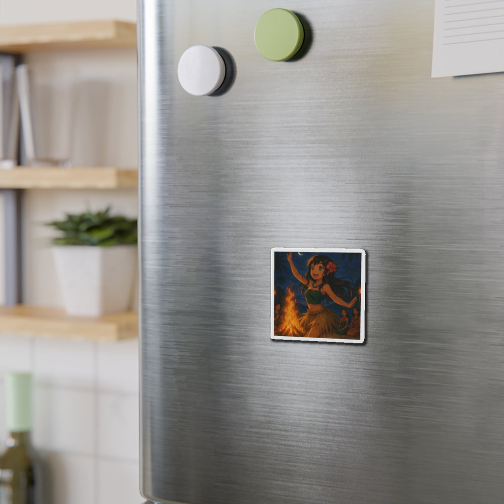 Cultural dancing magnet