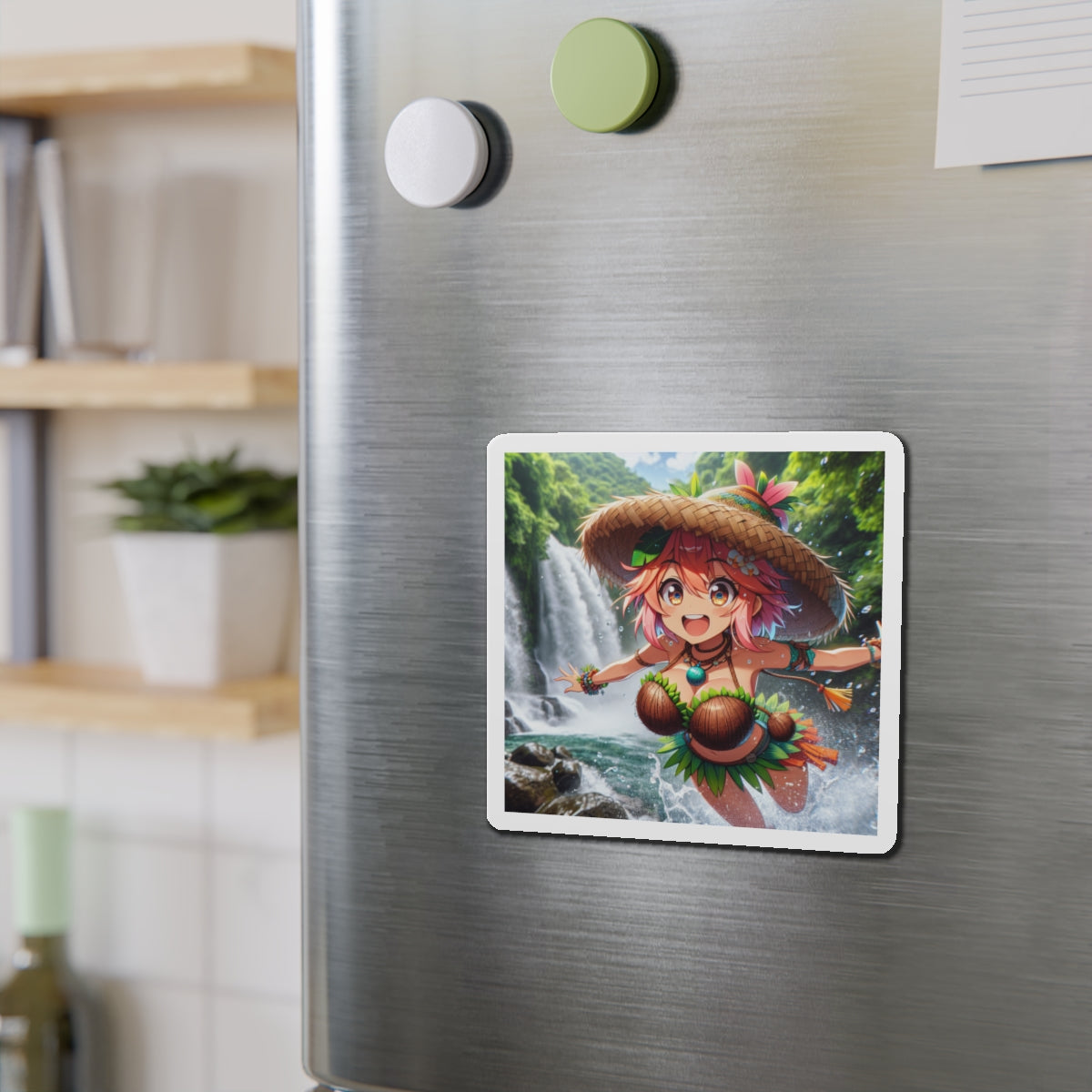 Waterfall playing - Island Girl