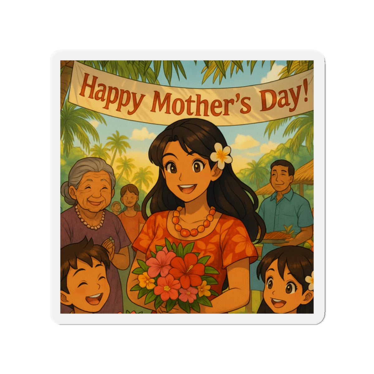 Mother's Day Chamorro Magnet