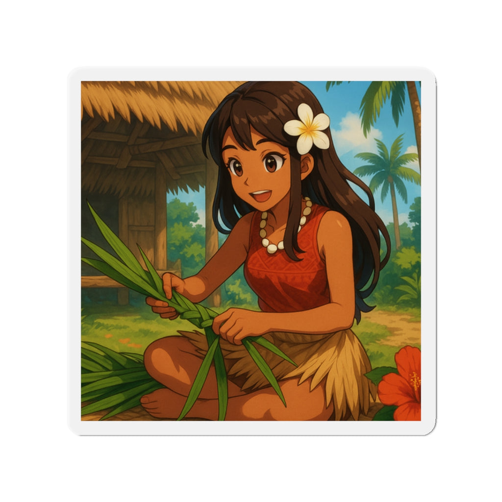 Weaving practice magnet