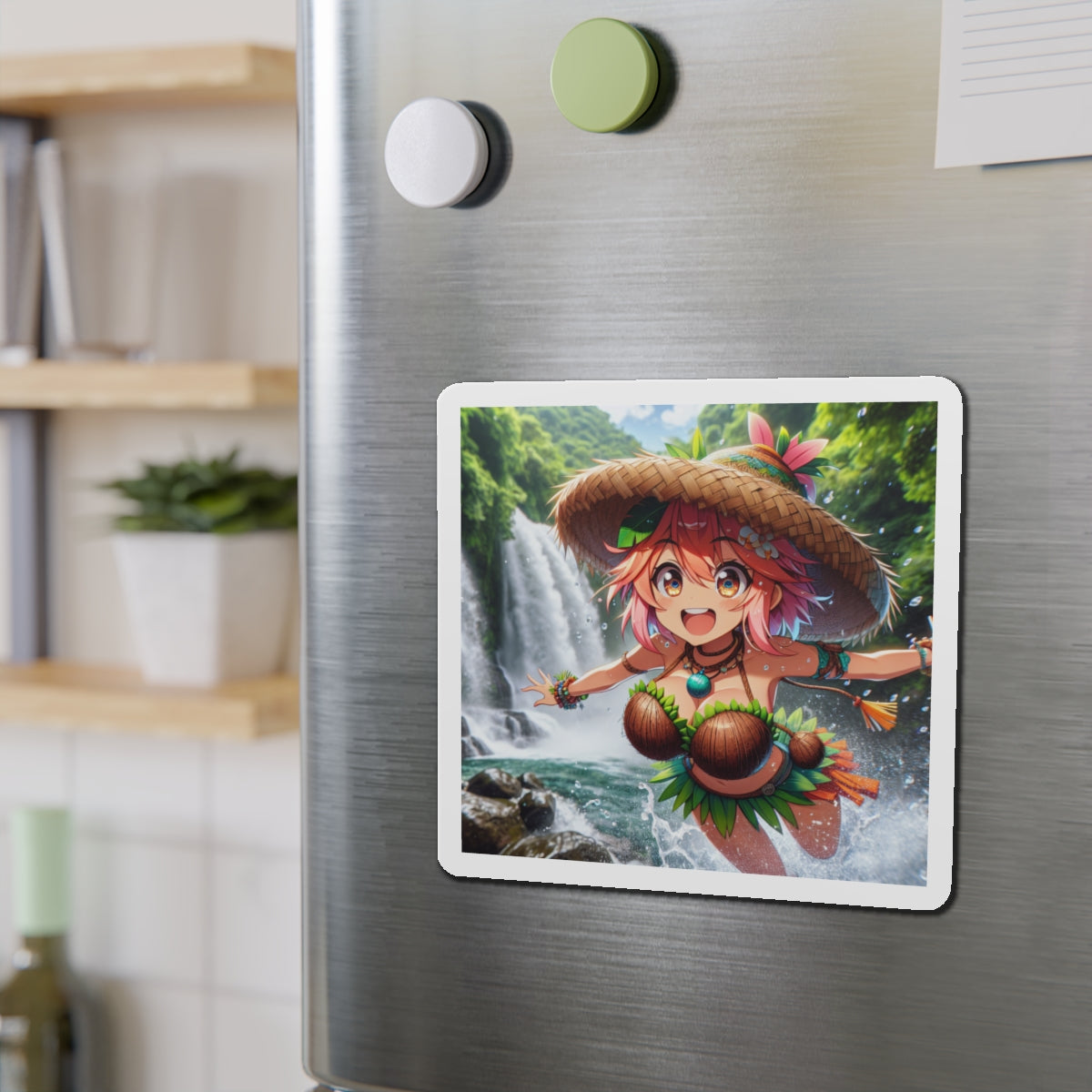 Waterfall playing - Island Girl