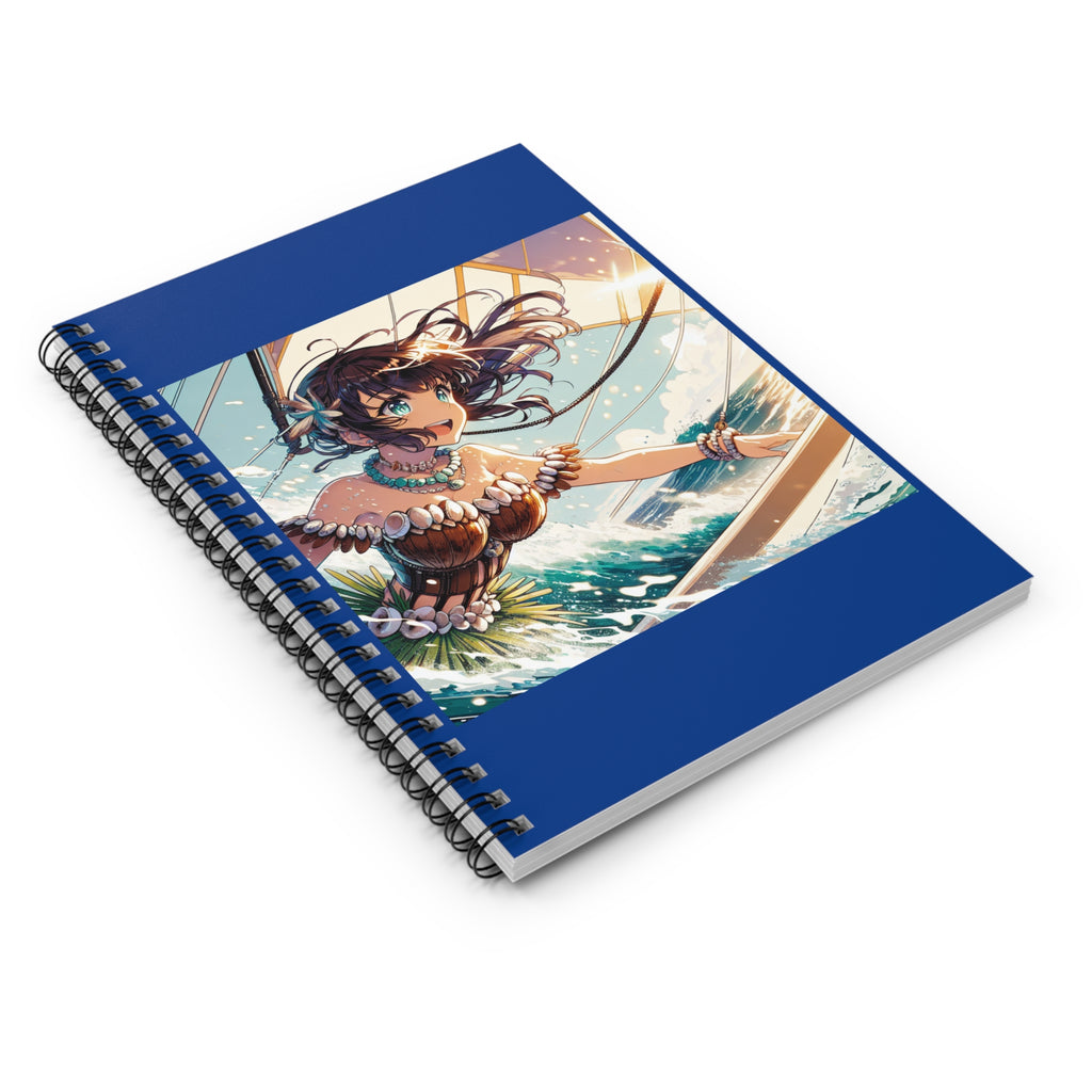 Island Strength spiral notebook