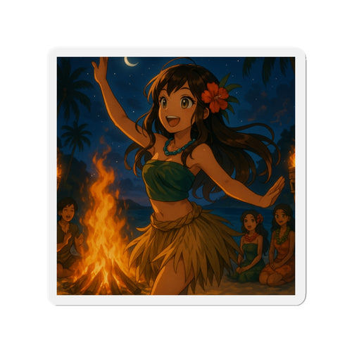 Cultural dancing magnet