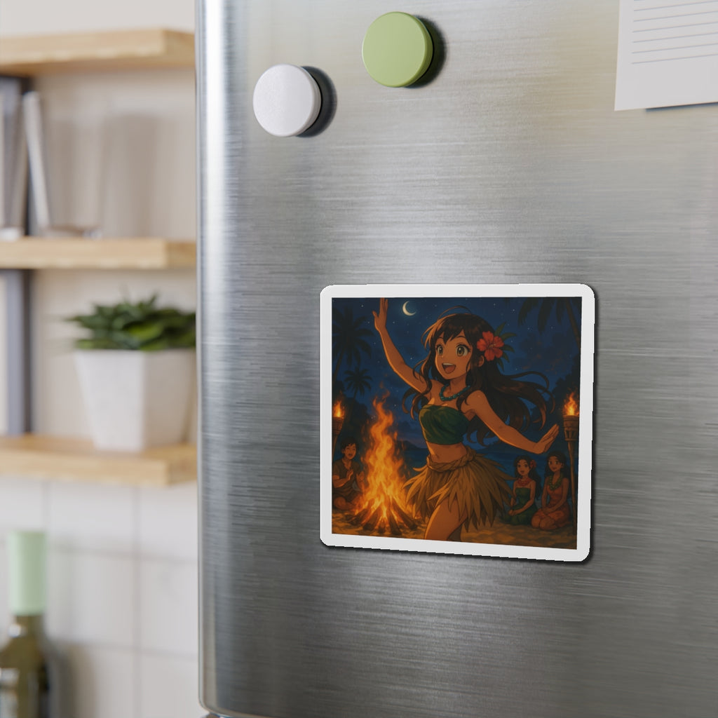 Cultural dancing magnet