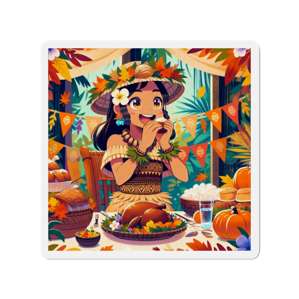 Islander Holiday Series Magnet - Thanksgiving