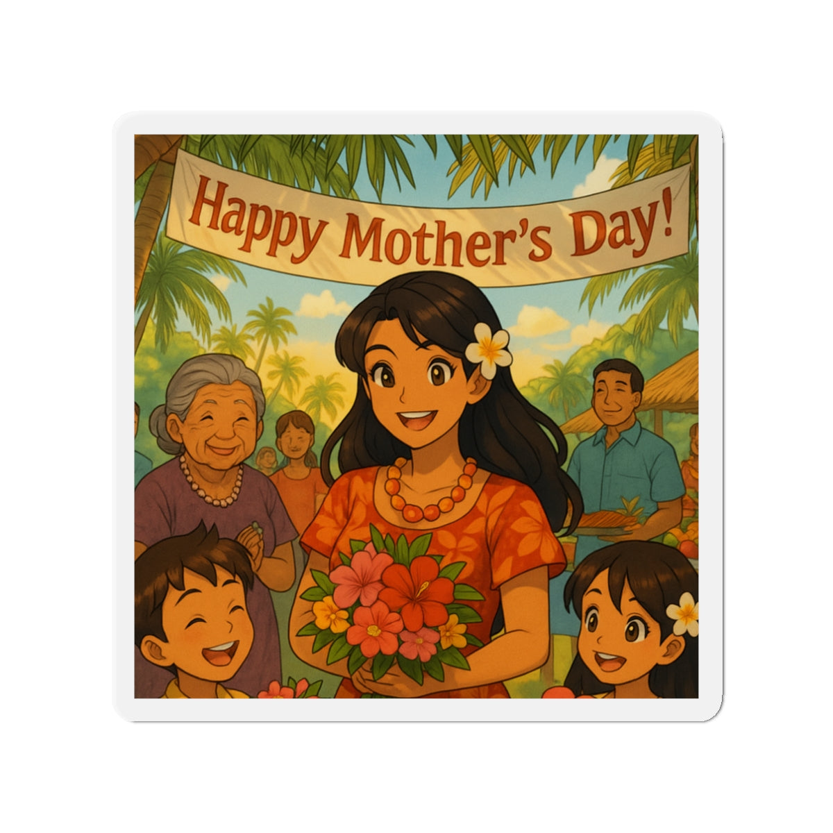 Mother's Day Chamorro Magnet