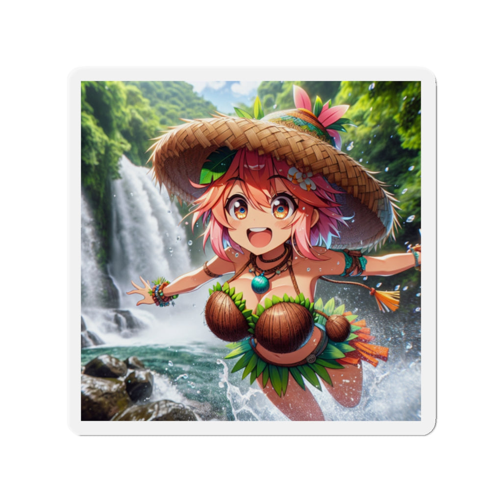 Waterfall playing - Island Girl