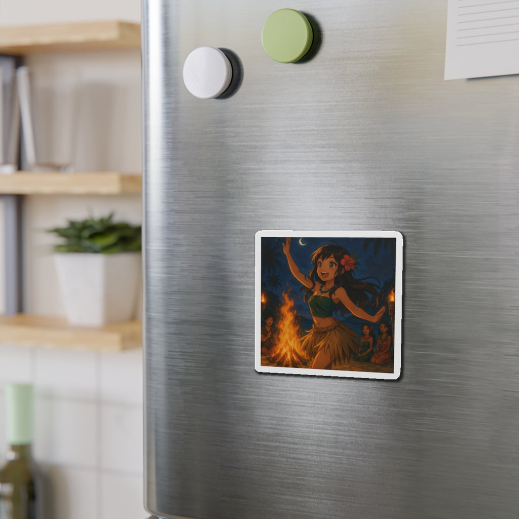 Cultural dancing magnet